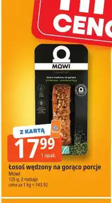 E.Leclerc Łosoś wędzony na gorąco porcje Mowi oferta