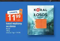 E.Leclerc Łosoś wędzony na zimno pure oferta