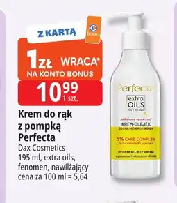 E.Leclerc Krem do rąk z pompką extra oils Perfecta oferta