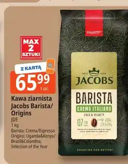 E.Leclerc Kawa ziarnista Jacobs Barista JDE oferta