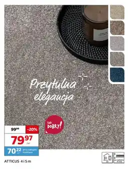 Komfort Wykładzina dywanowa Atticus 4 m oferta