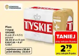 Carrefour Piwo Tyskie oferta