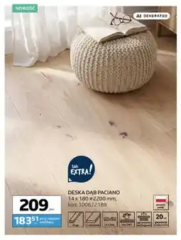 Komfort Deska Dąb Paciano 14x180x2200 mm Barlinek oferta