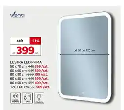Komfort Lustro LED Prima 50x70 cm Venti oferta