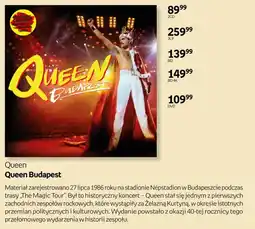 Empik Płyta Queen Budapest 2CD oferta