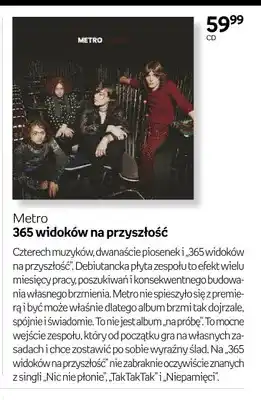 Płyta CD Metro 365 widoków na przyszłość