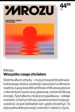 Empik Płyta CD Mrozu Wszystko czego chciałem oferta