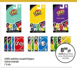 Empik Karty UNO pakiety uzupełniające oferta