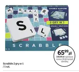 Empik Gra Scrabble 2 gry w 1 oferta