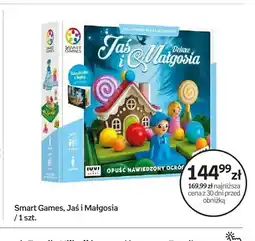 Empik Gra logiczna Jaś i Małgosia Smart Games oferta