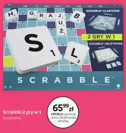 Empik Gra słowna Scrabble 2 gry w 1 oferta