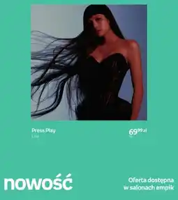 Empik Płyta CD Press Play Lisa oferta
