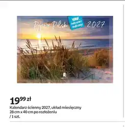 Empik Kalendarz ścienny 2027 Pejzaże Polski Lucrum oferta