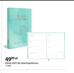 Empik Planer 2027 B5 układ tygodniowy oferta