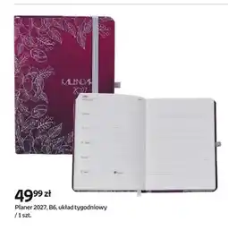 Empik Planer 2027 B6 układ tygodniowy oferta