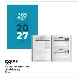 Empik Kalendarz Seniora 2027 układ dzienny oferta