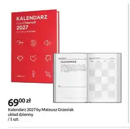 Empik Kalendarz 2027 by Mateusz Grzesiak układ dzienny oferta