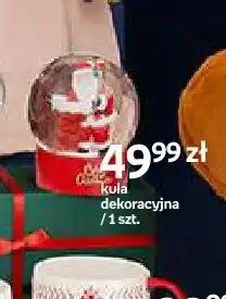 Empik Kula dekoracyjna ze śniegiem Joyful Xmas oferta