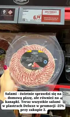 Lidl Salami Deluxe z letnią truflą i serem Parmigiano Reggiano oferta