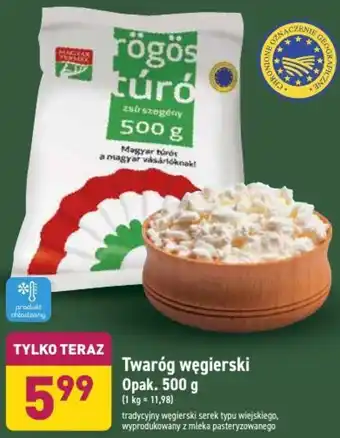 ALDI Twaróg węgierski 500g oferta