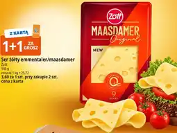 E.Leclerc Ser żółty emmentaler/maasdamer Zott oferta