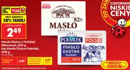 Biedronka Masło Ekstra z Polskiej Mleczarni lub Masło Ekstra Polmlek oferta