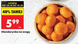 Biedronka Mandarynka na wagę oferta