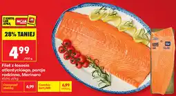 Biedronka Filet z łososia atlantyckiego, porcja rodzinna, Marinero oferta