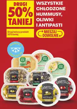 Biedronka Wszystkie chłodzone hummusy, oliwki i antipasti oferta