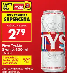 Piwo Tyskie Gronie