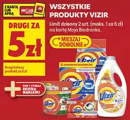 Biedronka Wszystkie produkty Vizir oferta