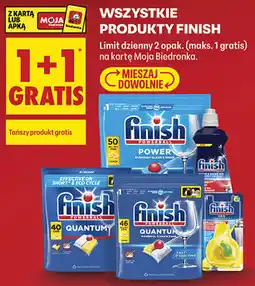 Biedronka Wszystkie produkty Finish oferta
