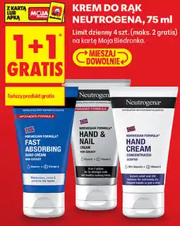 Biedronka Krem do rąk Neutrogena oferta