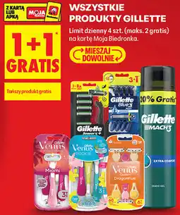 Biedronka Wszystkie produkty Gillette oferta
