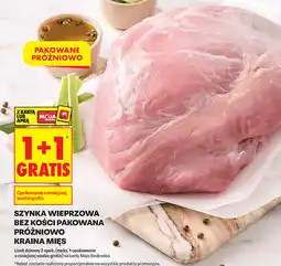 Biedronka Szynka wieprzowa bez kości pakowana próżniowo Kraina Mięs oferta