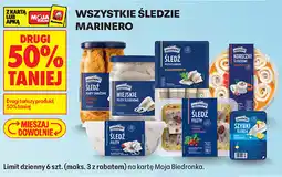 Biedronka Wszystkie śledzie Marinero oferta