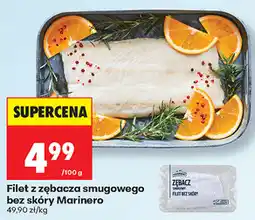 Biedronka Filet z zębacza smugowego bez skóry Marinero oferta