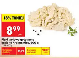 Biedronka Flaki wołowe gotowane krojone Kraina Mięs oferta