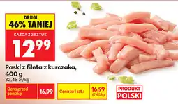 Biedronka Paski z fileta z kurczaka Kraina Mięs oferta