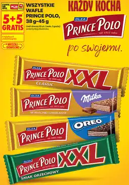 Biedronka Wszystkie wafle Prince Polo Olza oferta
