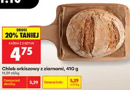 Biedronka Chleb orkiszowy z ziarnami oferta