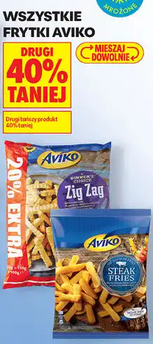 Biedronka Wszystkie frytki Aviko oferta