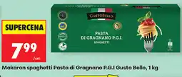 Biedronka Makaron spaghetti Pasta di Gragnano P.G.I Gusto Bello oferta