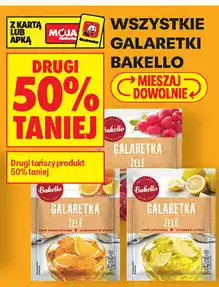 Biedronka Wszystkie galaretki Bakello oferta