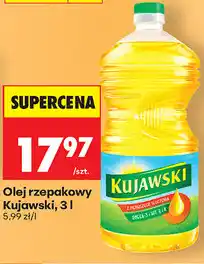 Biedronka Olej rzepakowy Kujawski oferta