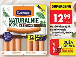 Biedronka Parówki z szynki Family Pack Tarczyński Naturalnie oferta