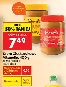 Biedronka Krem Ciasteczkowy Vitanella oferta
