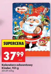 Biedronka Kalendarz adwentowy Kinder oferta