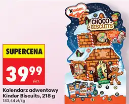 Biedronka Kalendarz adwentowy Kinder Biscuits oferta