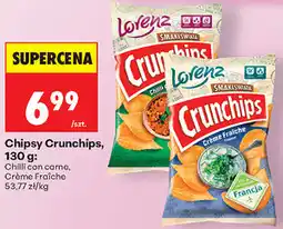 Biedronka Chipsy Crunchips oferta